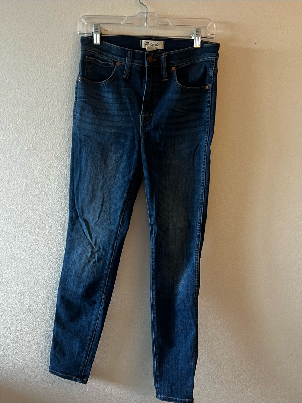 Madewell Women’s Dark Indigo Skinny Jeans NWOT